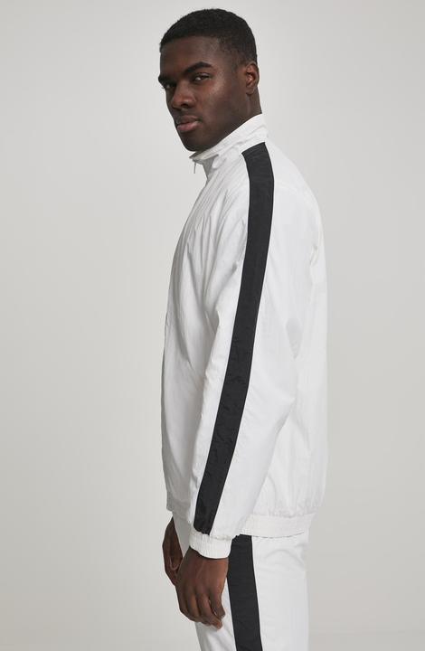Actual product image Urban Classics Striped Sleeve Crinkle Track Jacket (XXL)