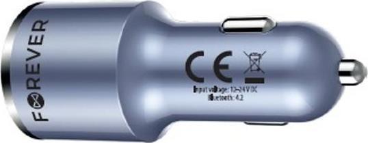 Image du produit Forever FM transmitter Bluetooth TR-340 silver