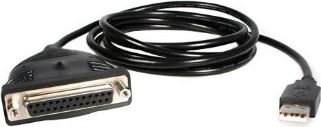 Image du produit StarTech Adaptateur USB Vers Parallèle De 6 Pieds (1.90 m, USB 2.0)