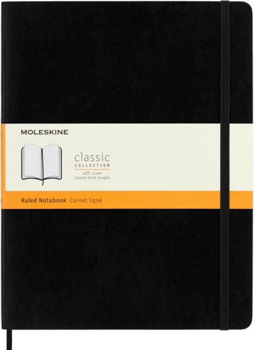 Actual product image Moleskine Notebook Classic Soft XLarge (Special, Lined, Soft cover)