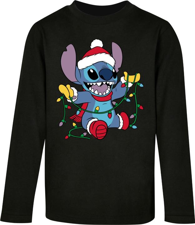 Immagine prodotto Absolute Cult Bambini Lilo e Stitch - Maglia a maniche lunghe con luci natalizie - 124513 (122, 128)