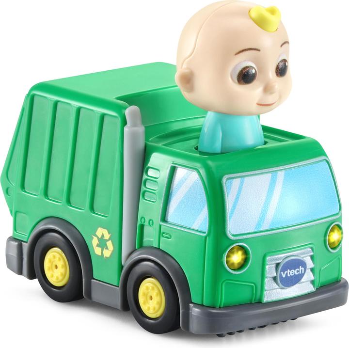 Produktbild VTech Tut Tut Baby Flitzer - CoComelon JJs Müllwagen inkl. Schiene