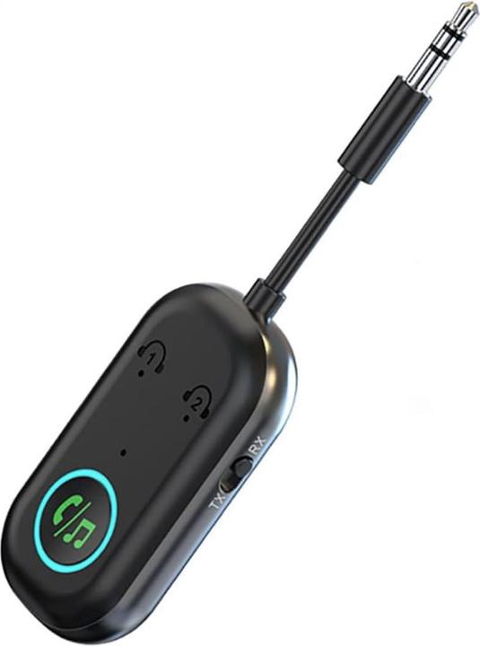 Novidarte Premium Flugzeug Bluetooth 5.3 Adapter (Sender & Empfänger)