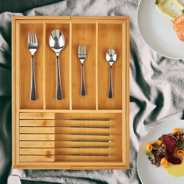 Actual product image Relaxdays Besteckkasten