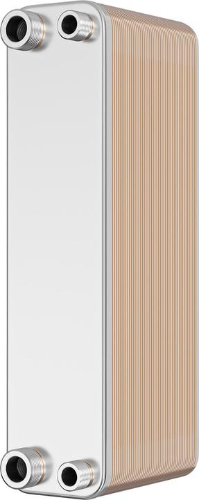 Wiltec Hrale Échangeur de chaleur thermique inox 50 plaques max. 210 kW Eau Solaire