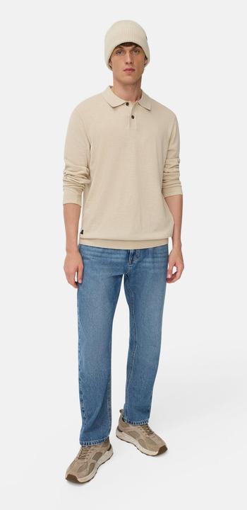 Actual product image Camel Active Leichtes Langarm Polo aus reiner Baumwolle (4XL)