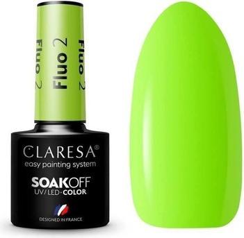 Produktbild Claresa Fluo UV-Nagellack 5ml - 2er-Pack (Grün, Farblack)