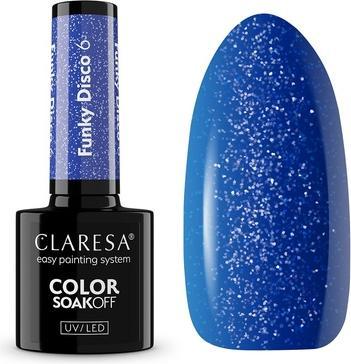 Immagine prodotto Claresa Smalto ibrido Soak Off Uv Led Funky Disco 6 5g (Discoteca Funky, Vernice UV gel)
