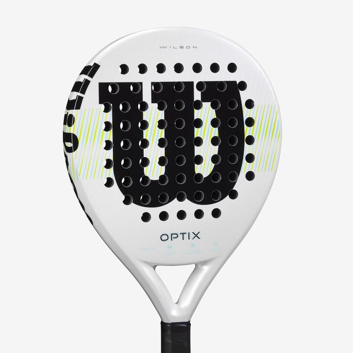 Produktbild Wilson Padelracket Optix V1 Weiss, Zielgruppe: Erwachsene, Kinder