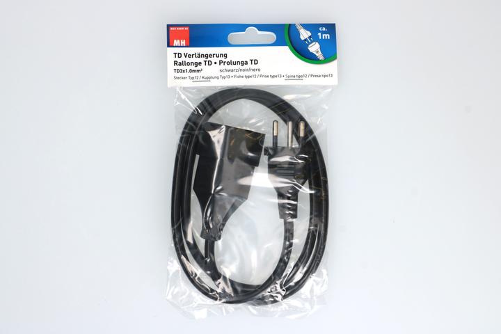 Immagine prodotto Max Hauri Cavo di estensione TD H05VV-F3G1.0 (1 m, Tipo 13)