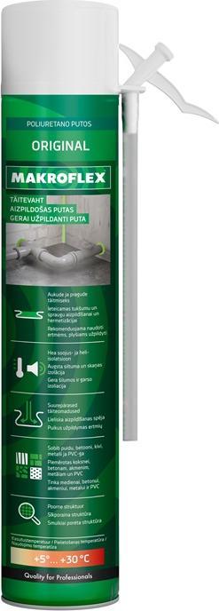 Actual product image Makroflex Polyretan Foam 750ml