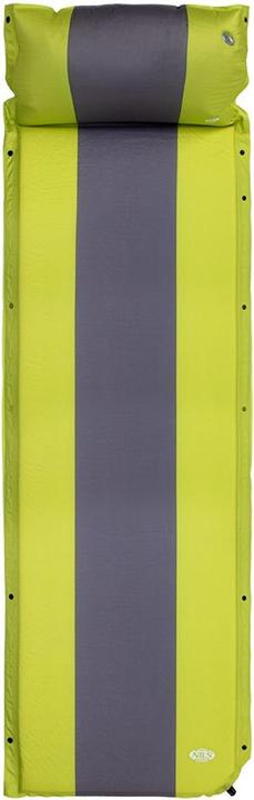 Actual product image Nils Camp Self-inflating mattress with cushion NC4349, green-gray