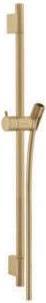 Actual product image hansgrohe Unica S Puro 650mm shower rail (brushed bronze)