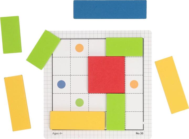 Actual product image IQ Puzzle Wood, Level 1