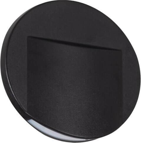 Kanlux Treppenleuchte LED 12V 0,8W ERINUS LED O B-NW 4000K 15lm schwarz 33335 (15 lm)