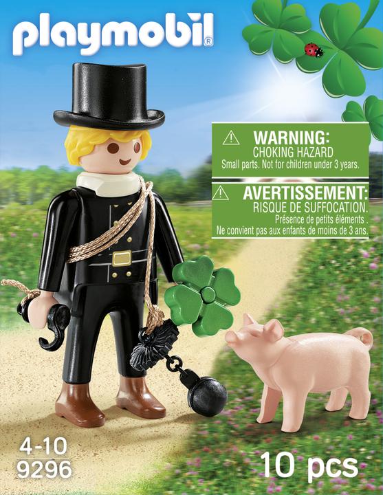Produktbild Playmobil Schornsteinfeger mit Glücksschweinchen (9296)