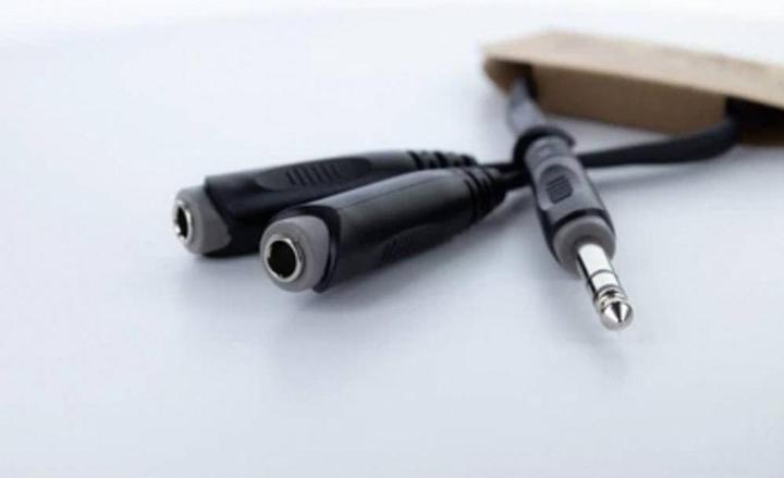 Image du produit Cordial 14882 Klinke Audio Y-Adapter (1x Klinkenstecker 6.3 mm (stereo) - 2x Kli