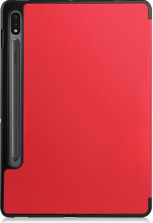 Actual product image Cazy Premium Smart Case Compatible with Samsung Galaxy Tab S7 - Protective case cover with pen holder - (Galaxy Tab S7)