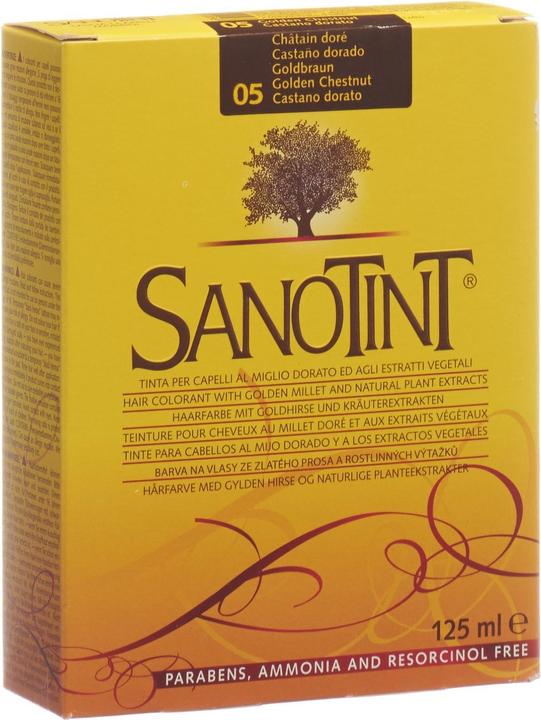 Sanotint Couleur des cheveux 05 brun doré (brun doré)