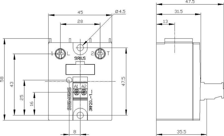 Immagine prodotto Siemens Relè a stato solido 1 pz. 3RF2030