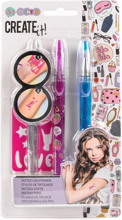 Actual product image Create It! Create it. Tattoo scent pens