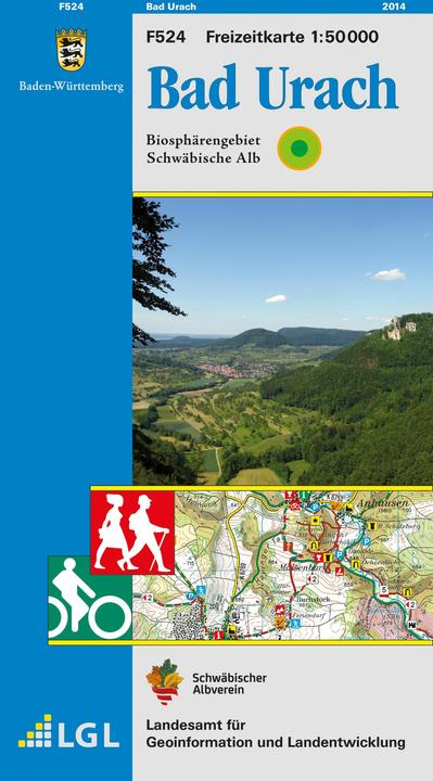Produktbild 50 000 Freizeit Bad Urach: Biosphärengebiet Schwäbische Alb