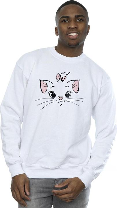 Disney Classics Marie Face Pocket Sweatshirt (XL)