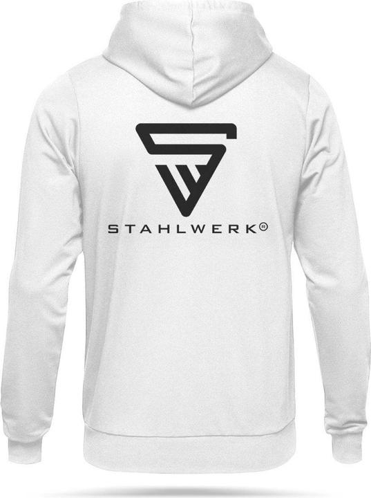 Image du produit Stahlwerk Jogging blanc taille L en 70% coton et 30% polyester (L)