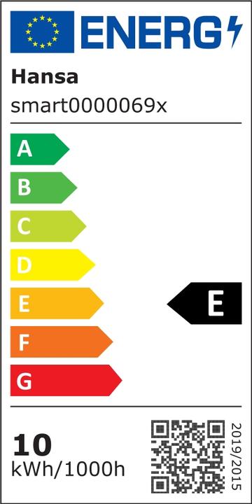 Label énergétique Hansa Smart (avec chargeur sans fil) (780 lm)