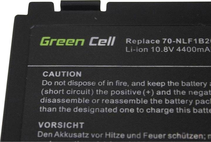 Image du produit GreenCell AS01 - Batterie - ASUS - K40 K50 K50AB K50C K51 K51AC K60 K70 X70 X5DC (6 cellules, 4400 mAh)