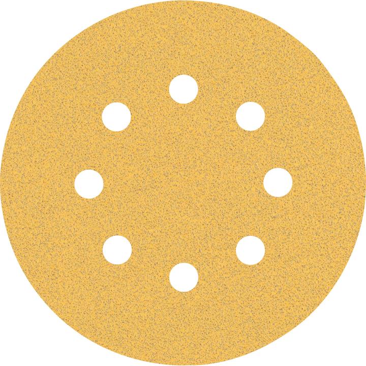 Bosch Professional Zubehör EXPERT C470 Sanding paper with 8 holes for random orbital sanders, 125 mm, G 80, 50 pcs. (80)