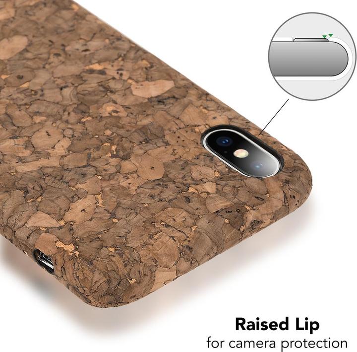 Actual product image Nalia Cork mobile phone case (Apple iPhone XS, Apple iPhone X)