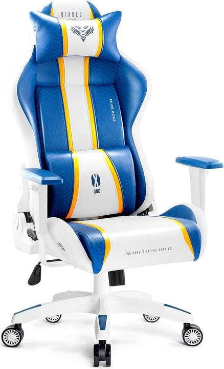 Productafbeelding Diablo Fotel Stoelen X-One 2.0 Aqua Blauw Normale Maat