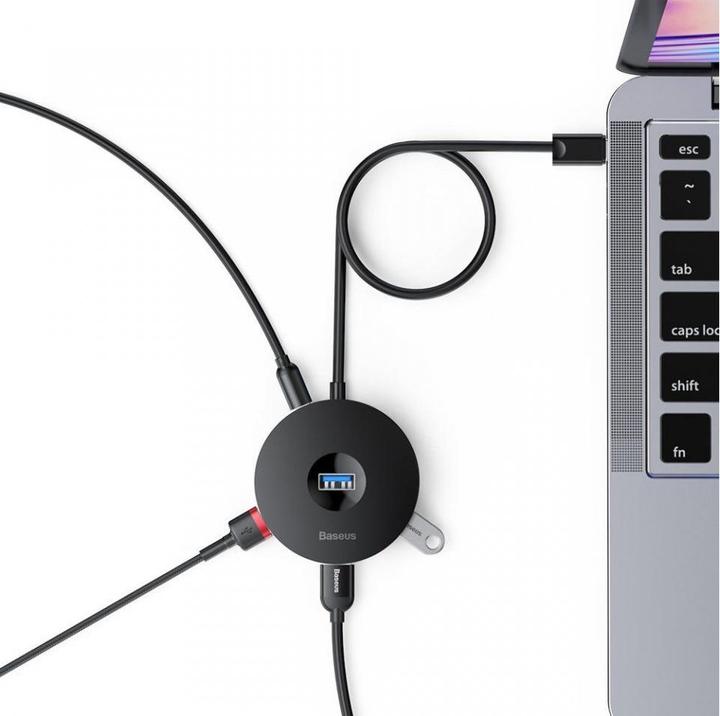 Produktbild Baseus CAHUB-GA01 (USB-C, USB-A, 4 Ports)