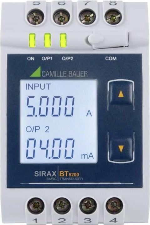 Produktbild Camille Bauer Programmierbarer Messumformer für Wechselstrom SIRAX BT5200 175283 1St.