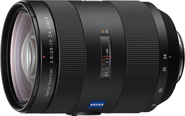 Actual product image Sony E 24-70mm f/2.8 ZA SSM II (Sony A, full size)