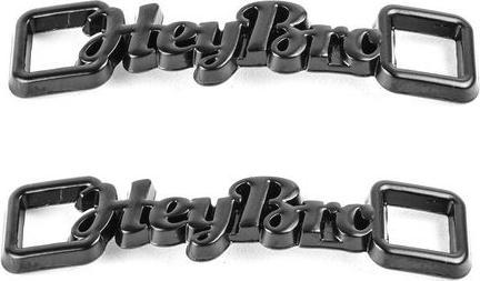 Immagine prodotto LaceGodZ 1 Paar "Hey Bro" Schnürsenkel Clips (3.76 cm)