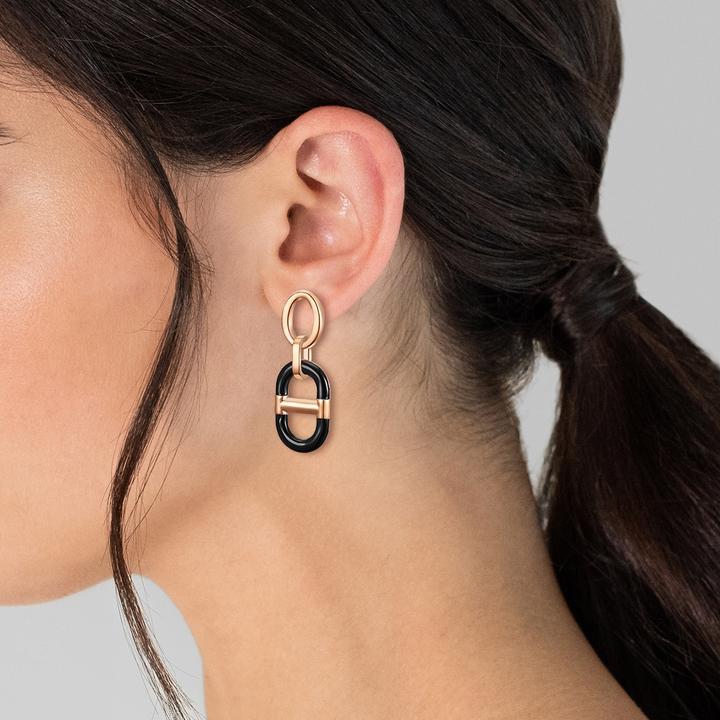 Actual product image Lulu & Jane Ladies earrings metal - 35600 (Metal alloy)
