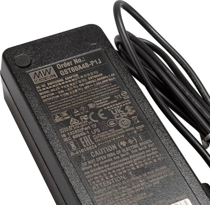 Produktbild MeanWell Power Adapter Desk Top C14 48V ErP 60W (60 W)