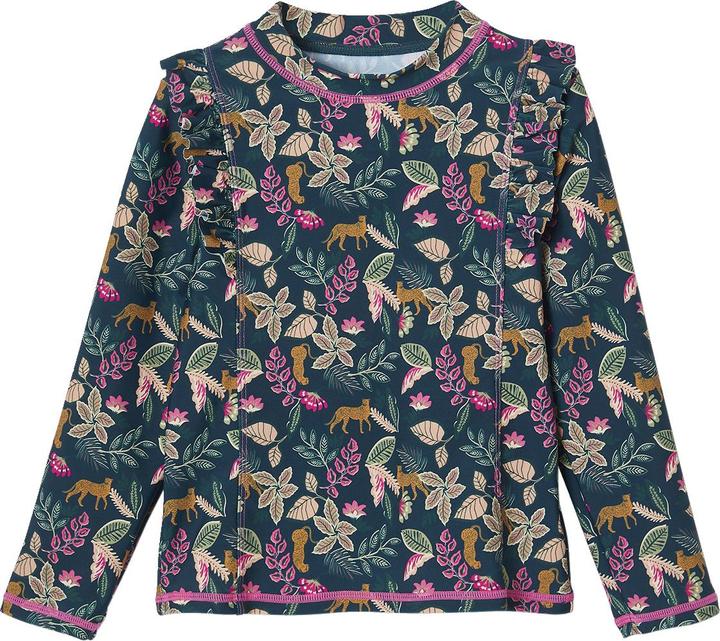Image du produit Vertbaudet Mädchen Bade-Set: Shirt mit UV-Schutz & Badehose (158)