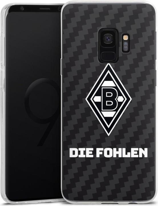 Produktbild DeinDesign Silikon Hülle für Samsung Galaxy S9 Duos Handyhülle Case Smartphone Schutzhülle Borussia (Samsung Galaxy S9+)