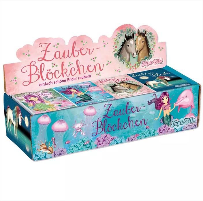 Produktbild Lutz Mauder TapirElla Zauberblock A8 Mädchen 4-fach assortiert