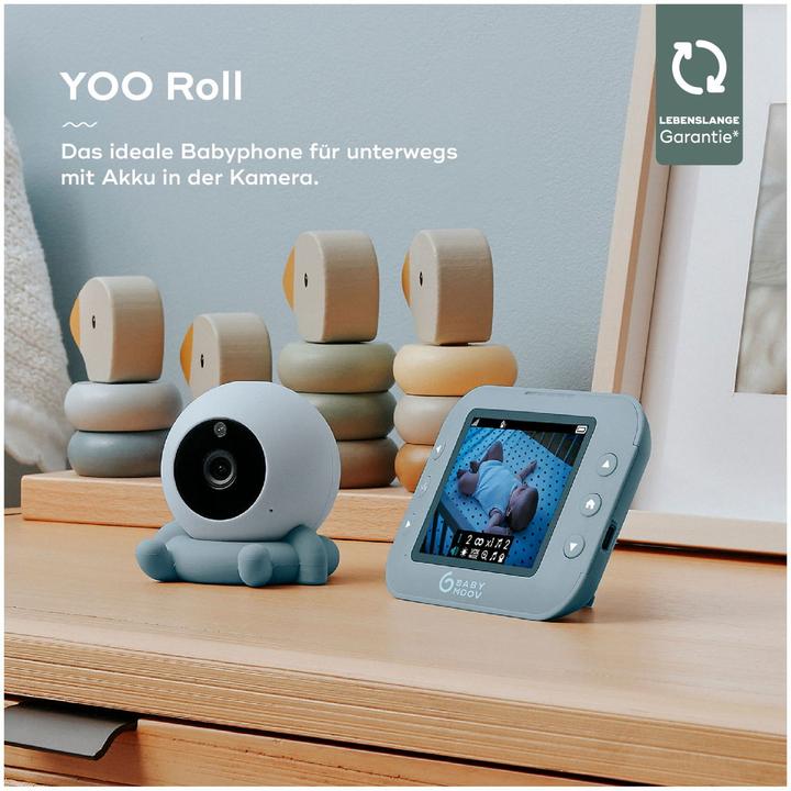 Image du produit Babymoov Yoo Roll Moniteur Vidéo Pour Bébé (Vidéo et audio, 300 m)