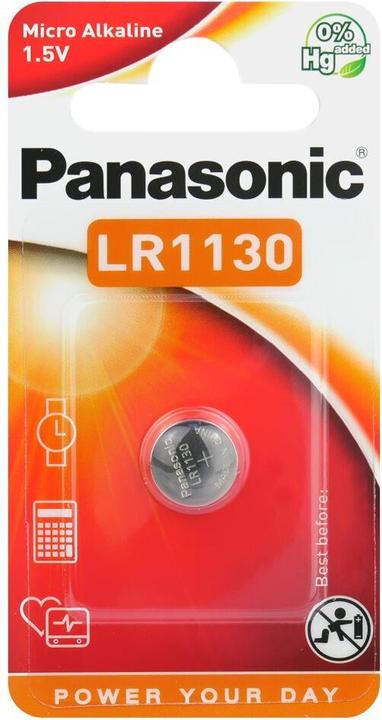 Actual product image Panasonic Micro Alkali LR1130 (1 pcs., AG10, 65 mAh)