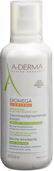 Produktbild A-Derma EXOMEGA CONTROL Balsam FD Bals (Körpercreme, 400 ml)