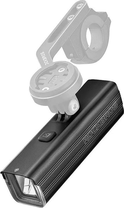 Actual product image Rockbros RHL1550 front bicycle light 5000mAh 1500lm IPX6 - black
