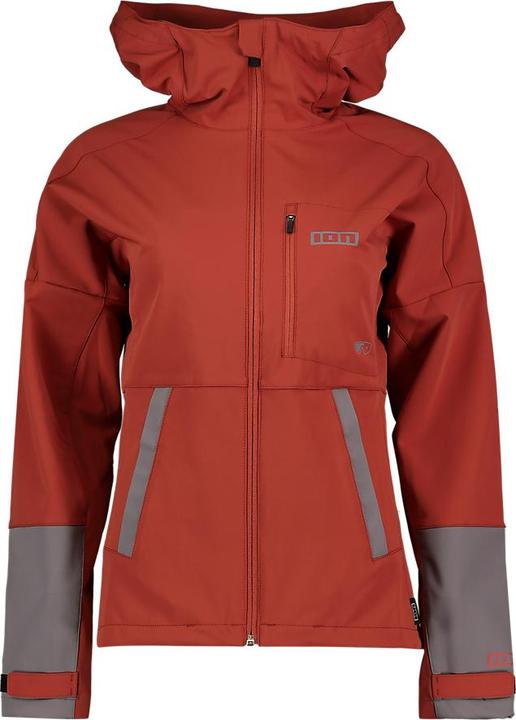 Produktbild ION Bike Jacket Shelter 2L Softshell women - spicy-red (36, S)