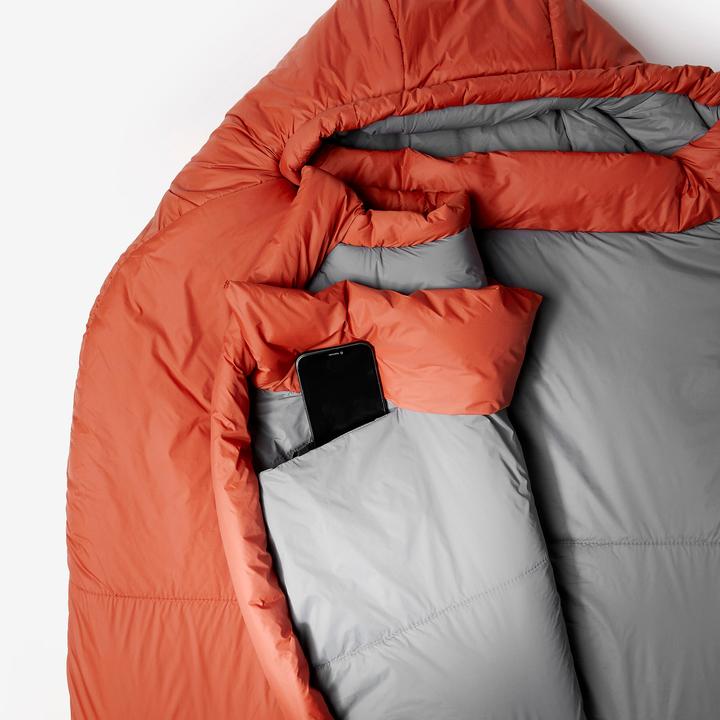 Immagine prodotto Simond Mumienschlafsack koppelbar kompakt Trekking - MT500 10 °C Kunstfaser (40 cm)