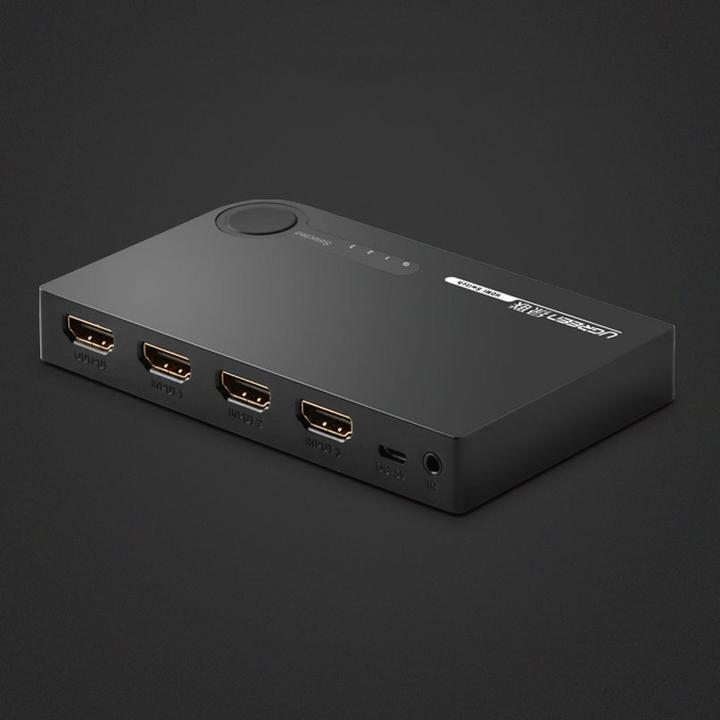 Produktbild Ugreen switch splitter splitter switch HDMI - 3x HDMI 3D 4K 7.5 Gbps 36 bit per channel black (40234