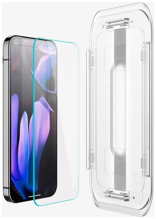 Produktbild Spigen EZ Fit Gehärtetes Glas Clear Displayschutzfolie Google Pixel 9 Pro XL 2-Pack (2 Stück, Google Pixel 9 Pro XL)